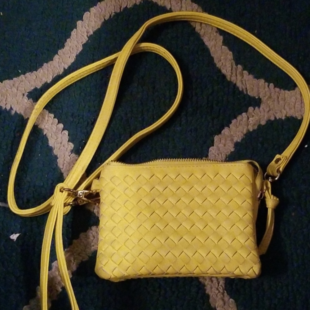 Yellow Wristlet